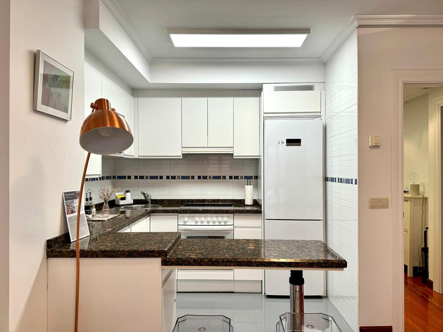 Apartamento "Balcon Del Parchis" A 200 Metros De La Playa Gijón Exterior foto